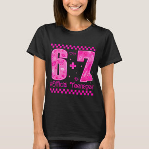 Funny 13th Birthday Teenager 6+7 Year Old Boys Kid T-Shirt