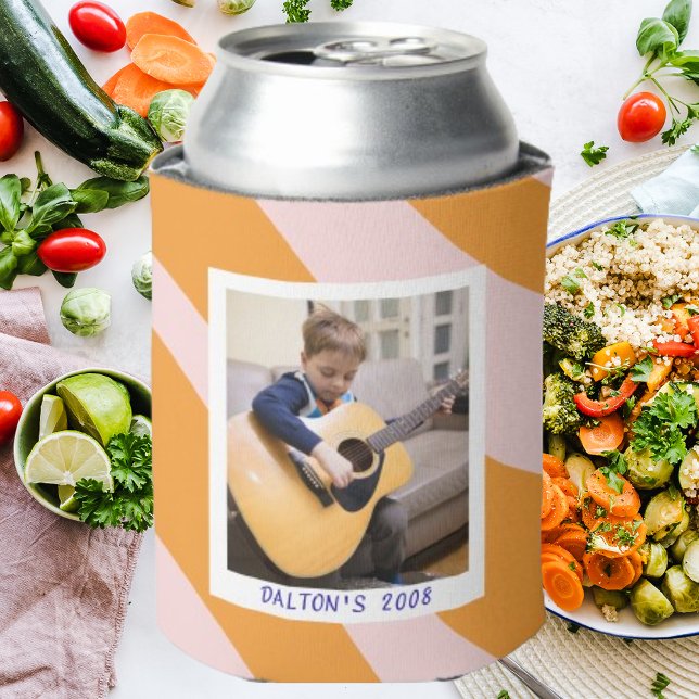 Funny 16th Teen Birthday Party Made In USA Elegant Can Cooler (Creator Uploaded)