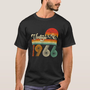 Funny 1966 Gift Made in 1966 60 Year Old Present T-Shirt