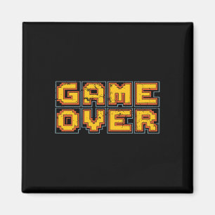 Funny 1980s Retro Video Game Arcade Nostalgia Game Magnet