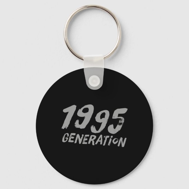 Funny 1995 Birthday 1995 Quotes For Funny 1995 Key Ring (Front)