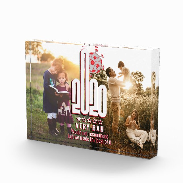 Funny 2020 We Made The Best of It Template Photo Block (Right)