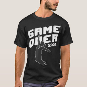 Funny 2021 graduation gifts, Senior Gamer Game Ove T-Shirt