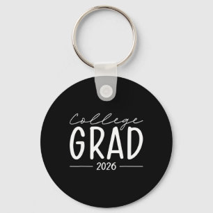 Funny 2026 College Graduate Graduation Grad Studen Key Ring