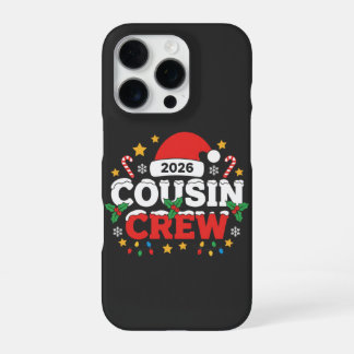 Funny 2026 Cousin Crew Kids Family Gathering iPhone 16 Pro Case