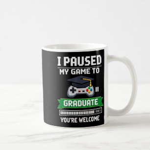 Funny 2026 gamer graduate graduation gaming video coffee mug