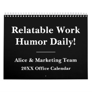 Funny 2027 Office Quote Calendar