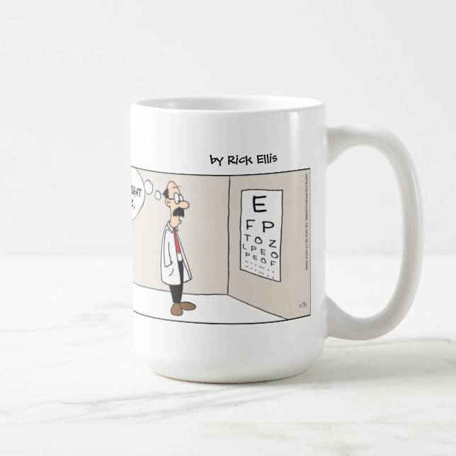 Funny 20/20 Hindsight Coffee Mug (Right)