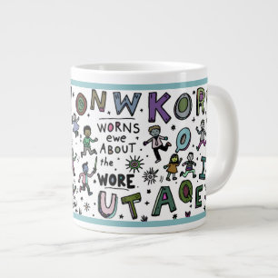Funny 20oz Mug: Know Won Worns Ewe Large Coffee Mug