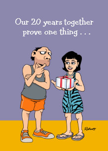 funny 20th anniversary gifts on zazzle au