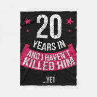 Funny 20th Wedding Anniversary Wife Gift T-shirt 2
