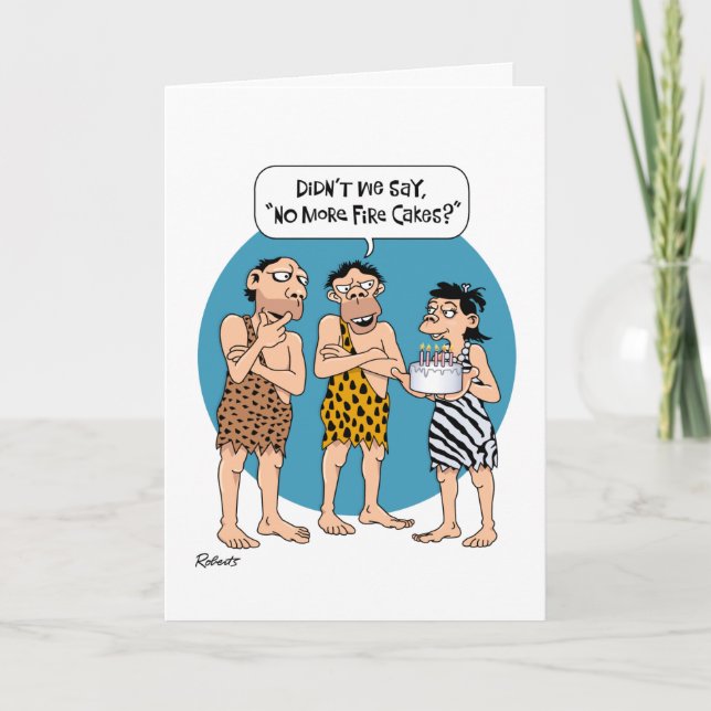 Funny 24th Birthday Card (Front)