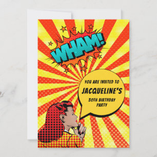 Funny 30th Birthday Invitation