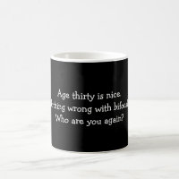 Funny 30th Birthday Mug With Haiku Poem