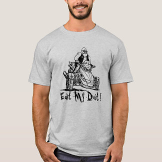 funny 3 wheeler old man biker, eat my dust shirt