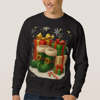 Funny 3D Cartoon Ugly Christmas Sweatshirt 