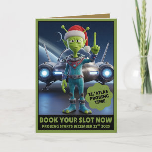 Funny 3I/ATLAS probing time card