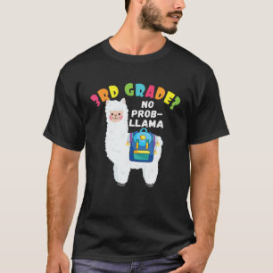 Funny 3RD GRADE No Prob-Llama Back To School 2021 T-Shirt