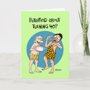 Funny 40th Birthday Card