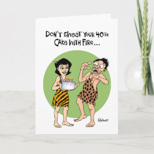 Funny 40th Birthday Card