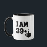 Funny 40th Birthday Gift, 39 Plus one Mug<br><div class="desc">Funny 40th Birthday Gift, 39 Plus one 40th birthday, birthday, 40th, 40 years old, funny, 40, for 40th birthday, 40 years, dad, funny 40th birthday, humour, age 40, happy birthday, funny birthday, vintage, 40 birthday, grandpa, sixty, 40 year old, 40th birthday, retro, happy 40th birthday, 40th birthday, party, 40th birthday...</div>