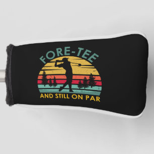 Funny 40th birthday Golf Player Men Dad Golfer Golf Head Cover