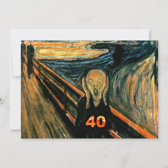 Funny 40th Birthday Invitations (Front)