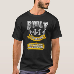 Funny 44th Birthday Outfit B-Day Saying Age 44 Yea T-Shirt