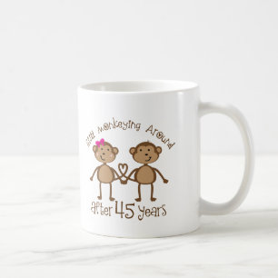Funny 45th Wedding Anniversary Gifts Coffee Mug