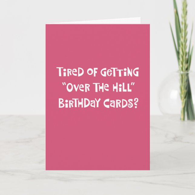 Funny 47th Birthday Card (Front)