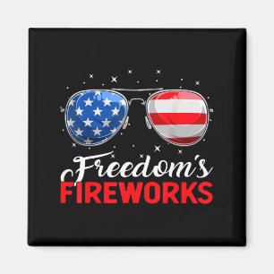 Funny 4th July Independence Day Patriot American Magnet