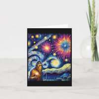 Funny 4th Of July Bigfoot Night Fireworks Fourth O