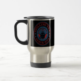 Funny 4Th Of July Colonial Spilling Tea Since 1773 Travel Mug