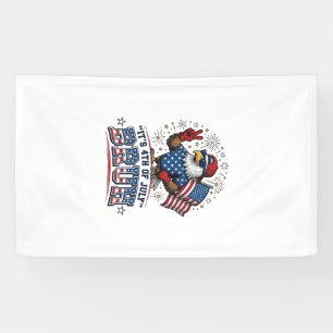 Funny 4th of July Eagle Bruh Patriotic Shirt Desig Banner