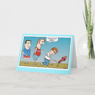 Funny 4th of July Fireworks Spoiler Alert Card