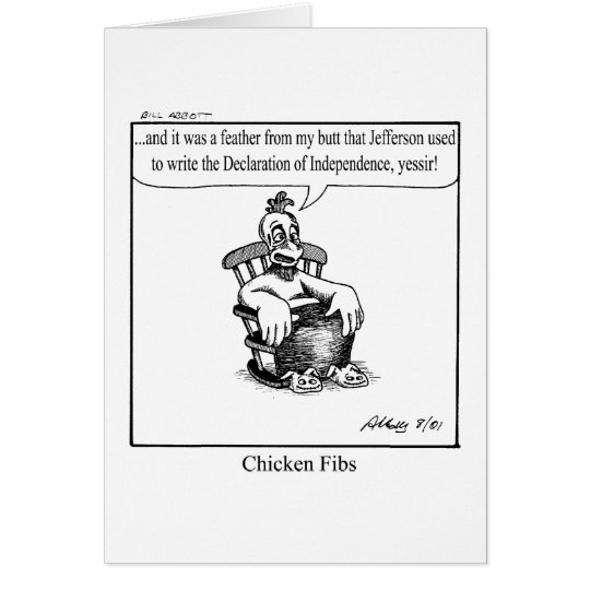 Funny 4th of July Greeting Card! Card