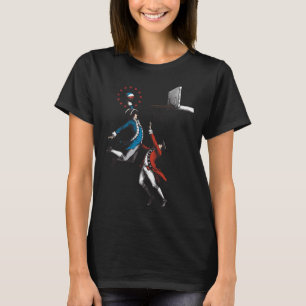 Funny 4th Of July - Patriotic Slam Dunk - Vintage  T-Shirt