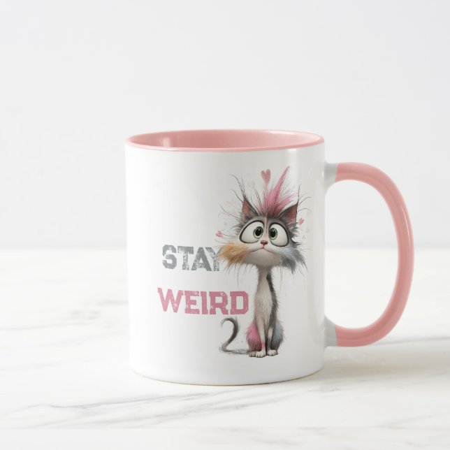 Funny 50 Plus Cat   Mug (Right)