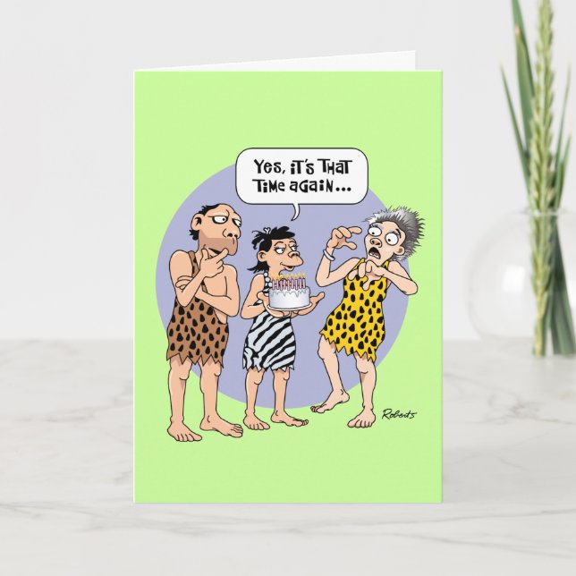 Funny 50-something Birthday Card (Front)