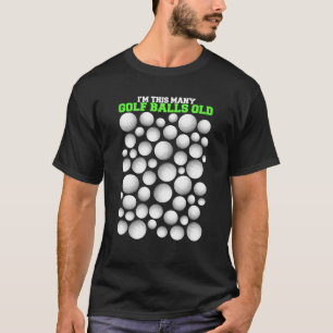 Funny 50 Year Old Golfer Sarcastic Golf Lover 50th T-Shirt