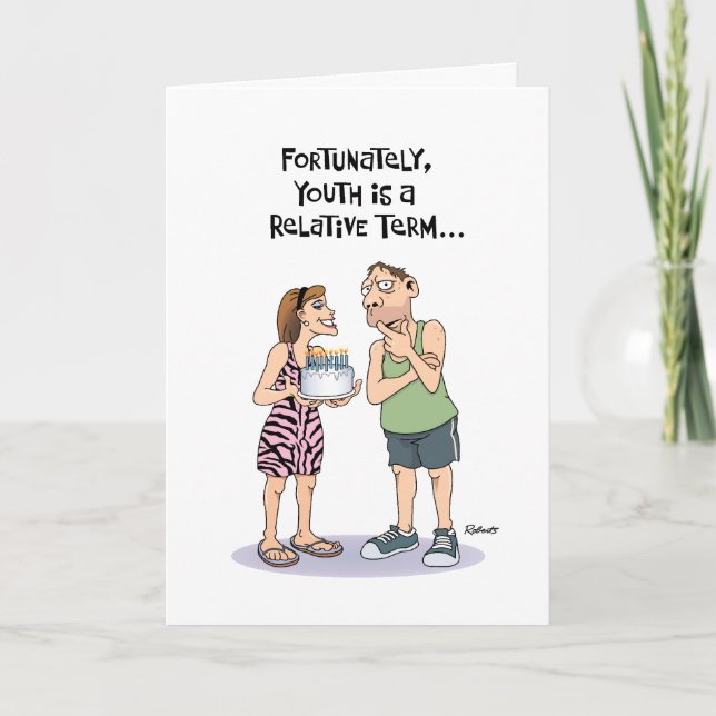 Funny 50th Birthday Card (Front)