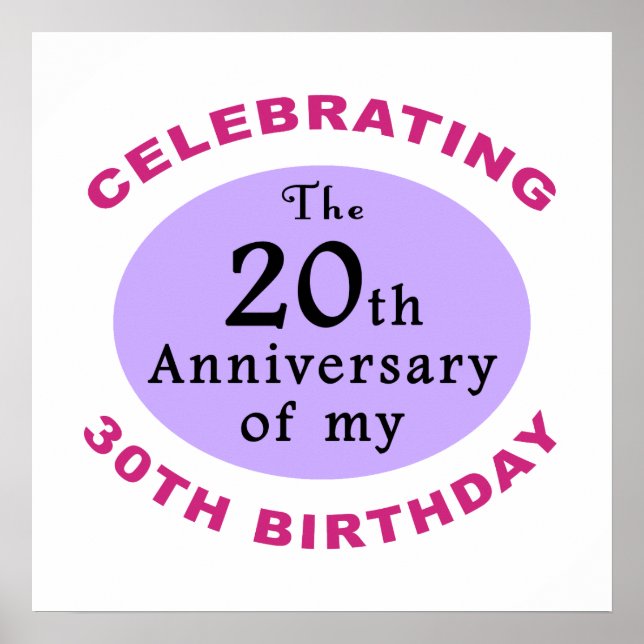 Funny 50th Birthday Gag Gifts Poster (Front)