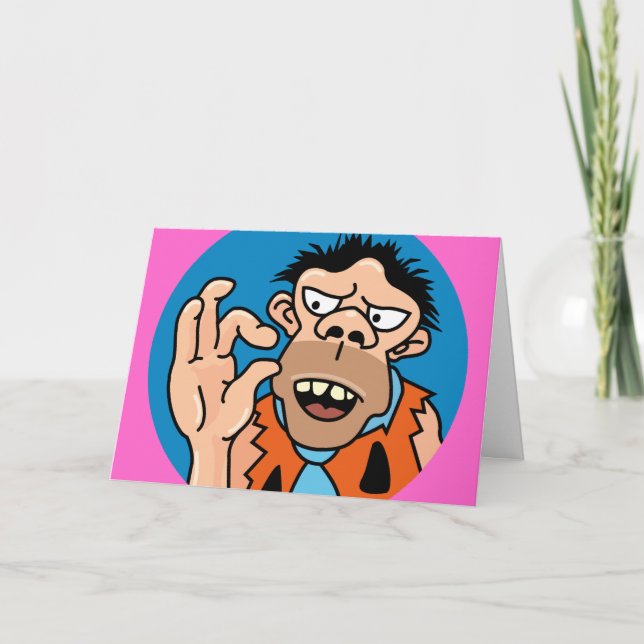 Funny 50th Birthday Greeting Card (Front)