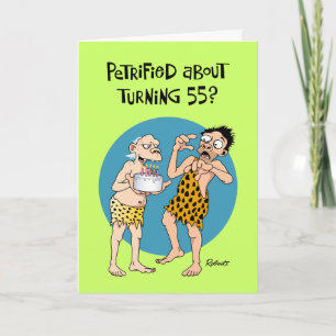 Funny 55th Birthday Card