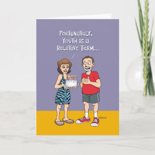 Funny 55th Birthday Card