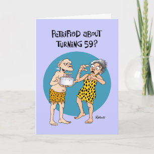 Funny 59th Birthday Card