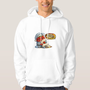 Funny 5 More Minutes Bro Sloth Blanket Groggy Morn Hoodie