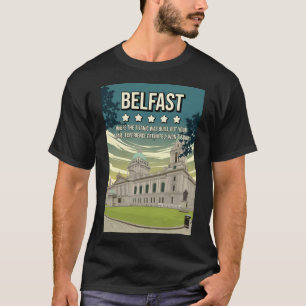Funny 5 star Belfast Northern Ireland Review Trave T-Shirt