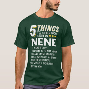 Funny 5hings Grandma Nene Gift Idea funny T-Shirt