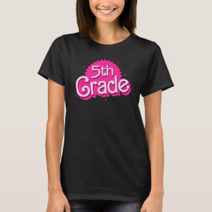 Funny 5th Grade Girl B Doll Teacher Fifth Grade Ba T-Shirt